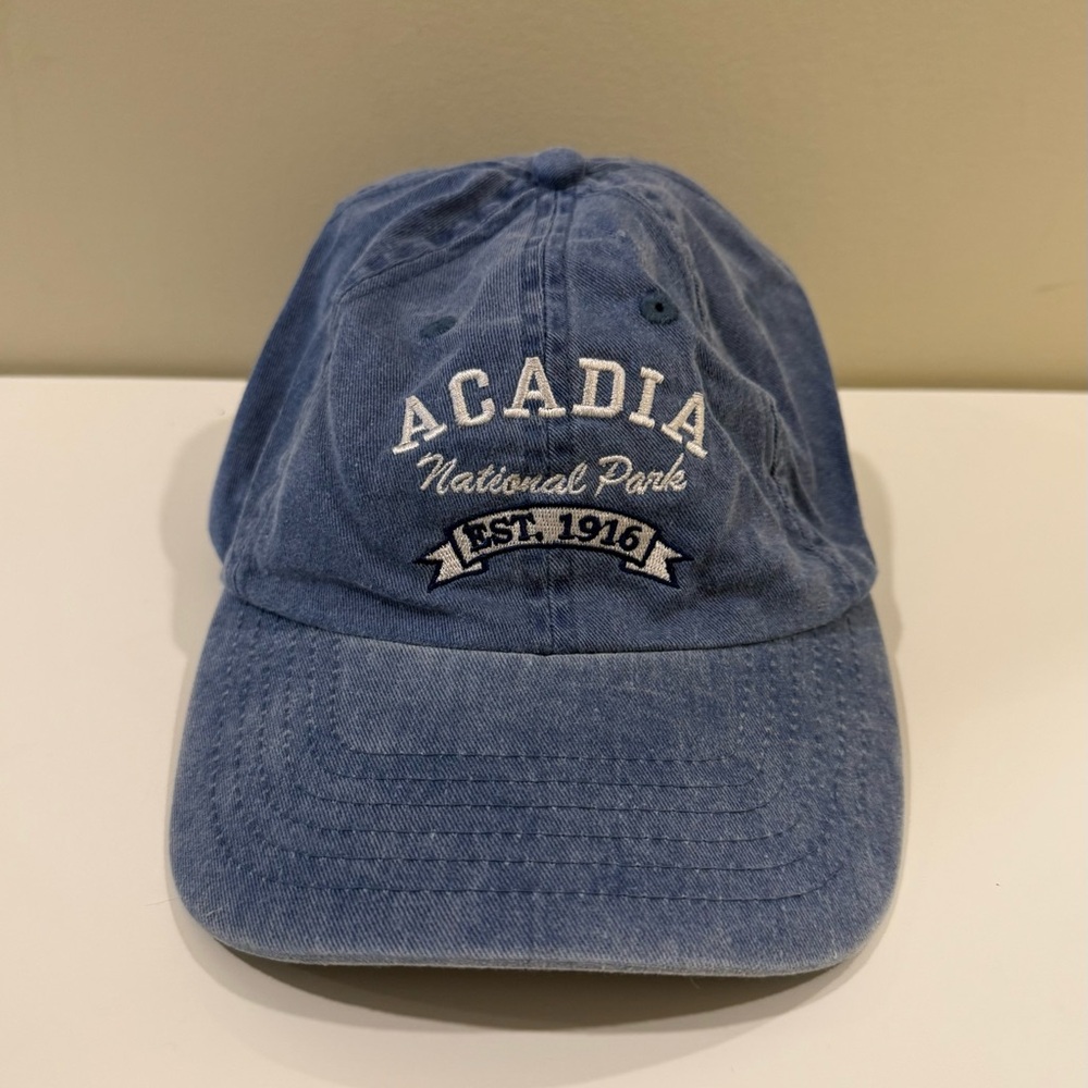 Acadia National Park Adjustable Cap.